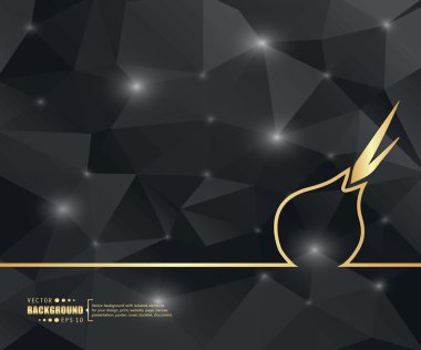 Yaratıcı soyut kavram vektör arka plan. Web ve mobil uygulamalar, illüstrasyon şablon tasarım, iş Infographic, broşür, afiş, tanıtım, poster, kapak, kitapçık, belge için