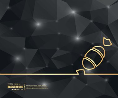 Yaratıcı soyut kavram vektör arka plan. Web ve mobil uygulamalar, illüstrasyon şablon tasarım, iş Infographic, broşür, afiş, tanıtım, poster, kapak, kitapçık, belge için