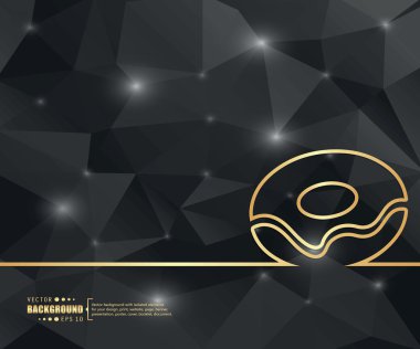 Yaratıcı soyut kavram vektör arka plan. Web ve mobil uygulamalar, illüstrasyon şablon tasarım, iş Infographic, broşür, afiş, tanıtım, poster, kapak, kitapçık, belge için