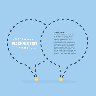 Soyut kavram vektör boş konuşma kare alıntı metin balonu. Web ve mobil app izole arka plan, illüstrasyon şablon tasarımı, yaratıcı sunu, iş Infographic sosyal medya için