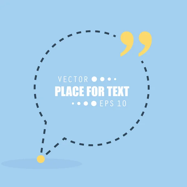 Soyut kavram vektör boş konuşma kare alıntı metin balonu. Web ve mobil app izole arka plan, illüstrasyon şablon tasarımı, yaratıcı sunu, iş Infographic sosyal medya için