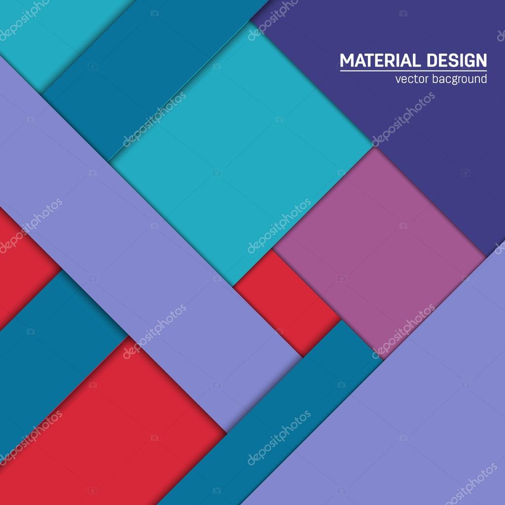 Vector material design background. Abstract creative concept layout ...