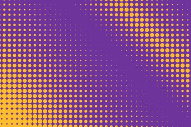 Yaratıcı soyut kavram vektör çizgi roman pop sanat tarzı boş düzeni şablonu bulutlar kiriş ve arka plan üzerinde izole nokta şekli ile. Web ve mobil uygulamalar, illüstrasyon kalıp çizmek için