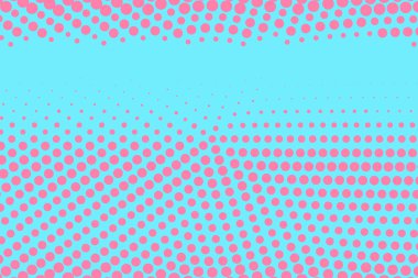 Yaratıcı soyut kavram vektör çizgi roman pop sanat tarzı boş düzeni şablonu bulutlar kiriş ve arka plan üzerinde izole nokta şekli ile. Web ve mobil uygulamalar, illüstrasyon kalıp çizmek için