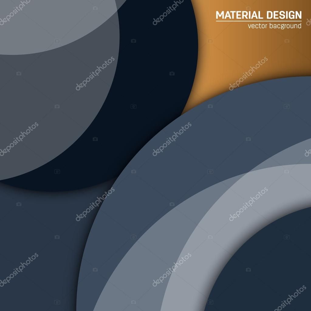 Vector material design background. Abstract creative concept layout template. For web and mobile app, paper art illustration design. style blank, poster, booklet. Motion wallpaper element. Flat ui