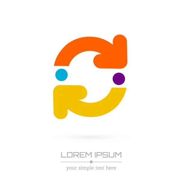 Abstract Logotipo de imagem vetorial de conceito criativo de imóveis para aplicações web e móveis isoladas em segundo plano, design de modelo de ilustração de arte, infográfico de negócios e mídia social, ícone, símbolo —  Vetores de Stock