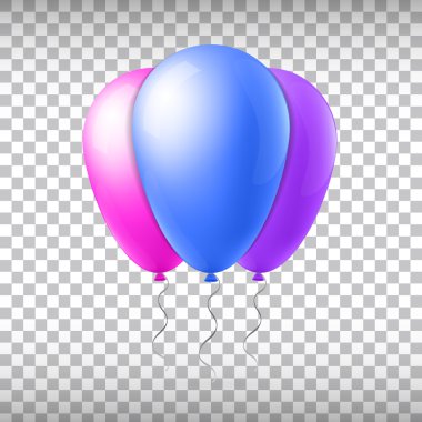 Abstract creative concept vector flight balloon with ribbon. For Web and Mobile Applications isolated on background, art illustration template design, business infographic and social media icon.