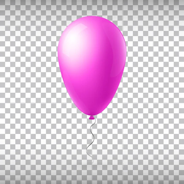 Abstract creative concept vector flight balloon with ribbon. For Web and Mobile Applications isolated on background, art illustration template design, business infographic and social media icon. — Stockvector
