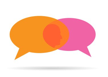 Abstract Creative concept vector empty speech bubbles set. For web and mobile applications isolated on background, illustration template design, presentation, business infographic and social media.