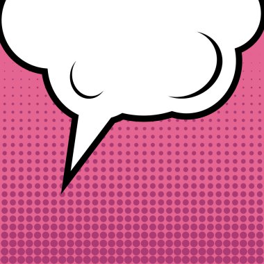 Yaratıcı soyut kavram vektör çizgi roman pop sanat tarzı boş düzeni şablonu bulutlar kiriş ve arka plan üzerinde izole nokta şekli ile. Web ve mobil uygulamalar, illüstrasyon kalıp çizmek için.