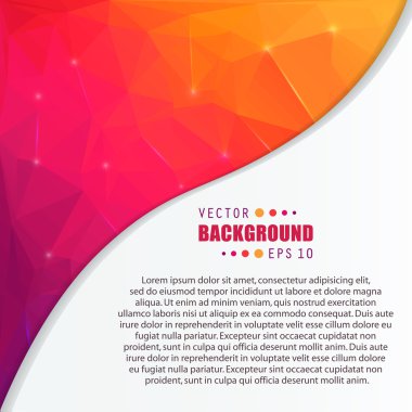 Web ve mobil uygulamalar, sanat şablon tasarımı, kartvizit Infographic, renk sayfa, broşür yaprak, serin afiş, kitap, poster, kapak, el ilanı için yaratıcı soyut kavram vektör kitapçık listesi.