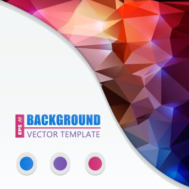 Web ve mobil uygulamalar, sanat şablon tasarımı, kartvizit Infographic, renk sayfa, broşür yaprak, serin afiş, kitap, poster, kapak, el ilanı için yaratıcı soyut kavram vektör kitapçık listesi.