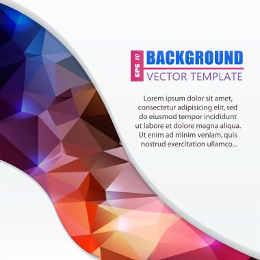 Web ve mobil uygulamalar, sanat şablon tasarımı, kartvizit Infographic, renk sayfa, broşür yaprak, serin afiş, kitap, poster, kapak, el ilanı için yaratıcı soyut kavram vektör kitapçık listesi.