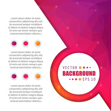Web ve mobil uygulamalar, sanat şablon tasarımı, kartvizit Infographic, renk sayfa, broşür yaprak, serin afiş, kitap, poster, kapak, el ilanı için yaratıcı soyut kavram vektör kitapçık listesi.