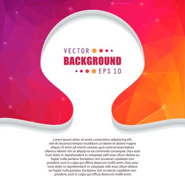 Web ve mobil uygulamalar, sanat şablon tasarımı, kartvizit Infographic, renk sayfa, broşür yaprak, serin afiş, kitap, poster, kapak, el ilanı için yaratıcı soyut kavram vektör kitapçık listesi.