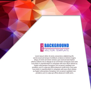 web ve mobil uygulamalar, illüstrasyon şablon tasarım, iş Infographic, sayfa, broşür, afiş, tanıtım, poster, kapak, kitapçık, belge için yaratıcı soyut kavram vektör arka plan.