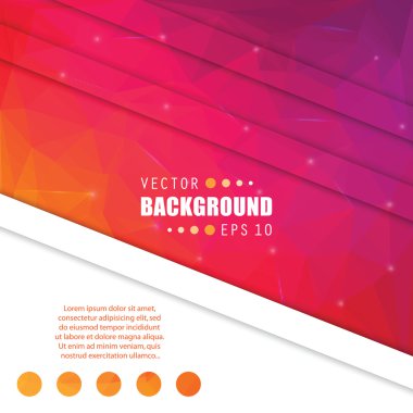web ve mobil uygulamalar, illüstrasyon şablon tasarım, iş Infographic, sayfa, broşür, afiş, tanıtım, poster, kapak, kitapçık, belge için yaratıcı soyut kavram vektör arka plan.