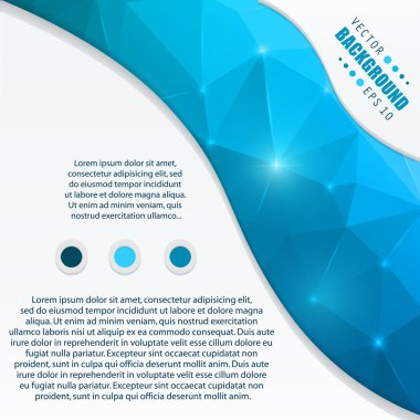 web ve mobil uygulamalar, illüstrasyon şablon tasarım, iş Infographic, sayfa, broşür, afiş, tanıtım, poster, kapak, kitapçık, belge için yaratıcı soyut kavram vektör arka plan.