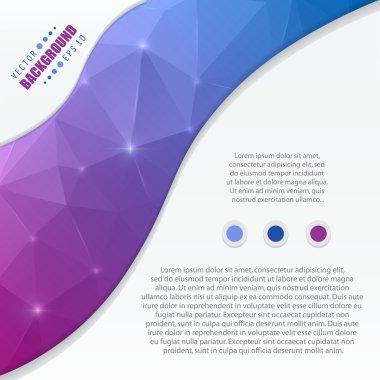 web ve mobil uygulamalar, illüstrasyon şablon tasarım, iş Infographic, sayfa, broşür, afiş, tanıtım, poster, kapak, kitapçık, belge için yaratıcı soyut kavram vektör arka plan.