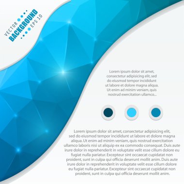 web ve mobil uygulamalar, illüstrasyon şablon tasarım, iş Infographic, sayfa, broşür, afiş, tanıtım, poster, kapak, kitapçık, belge için yaratıcı soyut kavram vektör arka plan.