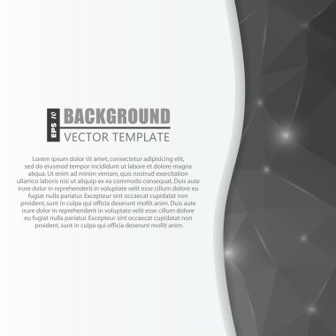 web ve mobil uygulamalar, illüstrasyon şablon tasarım, iş Infographic, sayfa, broşür, afiş, tanıtım, poster, kapak, kitapçık, belge için yaratıcı soyut kavram vektör arka plan.