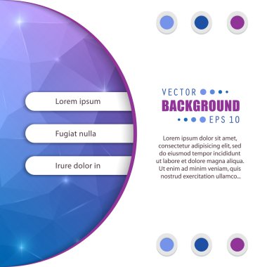 web ve mobil uygulamalar, illüstrasyon şablon tasarım, iş Infographic, sayfa, broşür, afiş, tanıtım, poster, kapak, kitapçık, belge için yaratıcı soyut kavram vektör arka plan.