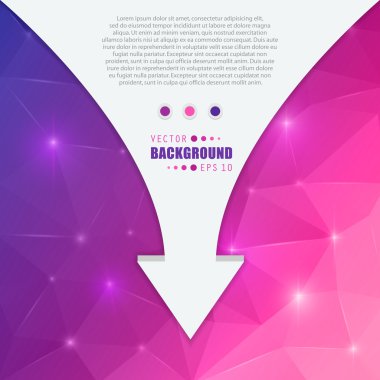 web ve mobil uygulamalar, illüstrasyon şablon tasarım, iş Infographic, sayfa, broşür, afiş, tanıtım, poster, kapak, kitapçık, belge için yaratıcı soyut kavram vektör arka plan.