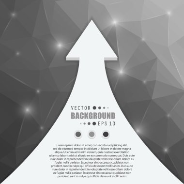 web ve mobil uygulamalar, illüstrasyon şablon tasarım, iş Infographic, sayfa, broşür, afiş, tanıtım, poster, kapak, kitapçık, belge için yaratıcı soyut kavram vektör arka plan.