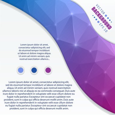 web ve mobil uygulamalar, illüstrasyon şablon tasarım, iş Infographic, sayfa, broşür, afiş, tanıtım, poster, kapak, kitapçık, belge için yaratıcı soyut kavram vektör arka plan.