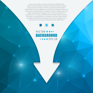web ve mobil uygulamalar, illüstrasyon şablon tasarım, iş Infographic, sayfa, broşür, afiş, tanıtım, poster, kapak, kitapçık, belge için yaratıcı soyut kavram vektör arka plan.