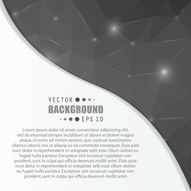 web ve mobil uygulamalar, illüstrasyon şablon tasarım, iş Infographic, sayfa, broşür, afiş, tanıtım, poster, kapak, kitapçık, belge için yaratıcı soyut kavram vektör arka plan.