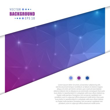 web ve mobil uygulamalar, illüstrasyon şablon tasarım, iş Infographic, sayfa, broşür, afiş, tanıtım, poster, kapak, kitapçık, belge için yaratıcı soyut kavram vektör arka plan.