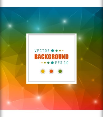 web ve mobil uygulamalar, illüstrasyon şablon tasarım, iş Infographic, sayfa, broşür, afiş, tanıtım, poster, kapak, kitapçık, belge için yaratıcı soyut kavram vektör arka plan.