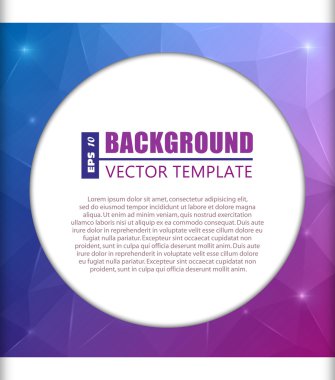 web ve mobil uygulamalar, illüstrasyon şablon tasarım, iş Infographic, sayfa, broşür, afiş, tanıtım, poster, kapak, kitapçık, belge için yaratıcı soyut kavram vektör arka plan.