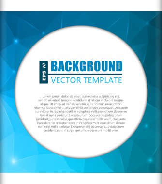 web ve mobil uygulamalar, illüstrasyon şablon tasarım, iş Infographic, sayfa, broşür, afiş, tanıtım, poster, kapak, kitapçık, belge için yaratıcı soyut kavram vektör arka plan.