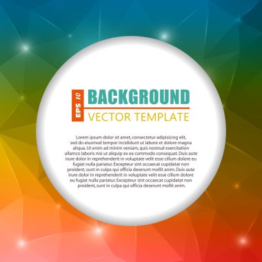 web ve mobil uygulamalar, illüstrasyon şablon tasarım, iş Infographic, sayfa, broşür, afiş, tanıtım, poster, kapak, kitapçık, belge için yaratıcı soyut kavram vektör arka plan.