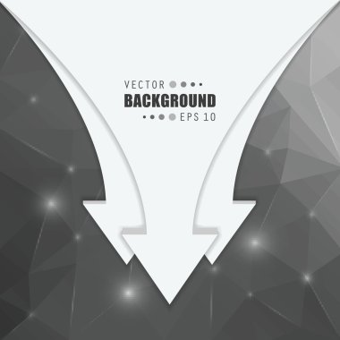 web ve mobil uygulamalar, illüstrasyon şablon tasarım, iş Infographic, sayfa, broşür, afiş, tanıtım, poster, kapak, kitapçık, belge için yaratıcı soyut kavram vektör arka plan.