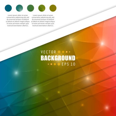 Web ve mobil uygulamalar, sanat şablon tasarımı, kartvizit Infographic, renk sayfa, broşür yaprak, serin afiş, kitap, poster, kapak, el ilanı için yaratıcı soyut kavram vektör kitapçık listesi.