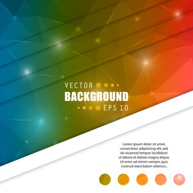 Web ve mobil uygulamalar, sanat şablon tasarımı, kartvizit Infographic, renk sayfa, broşür yaprak, serin afiş, kitap, poster, kapak, el ilanı için yaratıcı soyut kavram vektör kitapçık listesi.