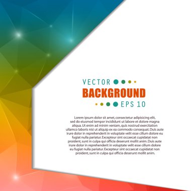 Web ve mobil uygulamalar, sanat şablon tasarımı, kartvizit Infographic, renk sayfa, broşür yaprak, serin afiş, kitap, poster, kapak, el ilanı için yaratıcı soyut kavram vektör kitapçık listesi.