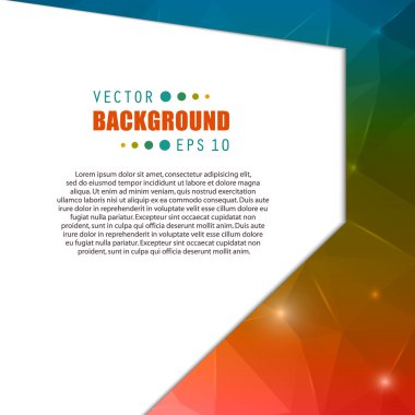 Web ve mobil uygulamalar, sanat şablon tasarımı, kartvizit Infographic, renk sayfa, broşür yaprak, serin afiş, kitap, poster, kapak, el ilanı için yaratıcı soyut kavram vektör kitapçık listesi.