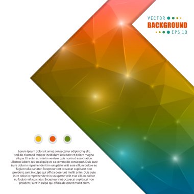 Web ve mobil uygulamalar, sanat şablon tasarımı, kartvizit Infographic, renk sayfa, broşür yaprak, serin afiş, kitap, poster, kapak, el ilanı için yaratıcı soyut kavram vektör kitapçık listesi.