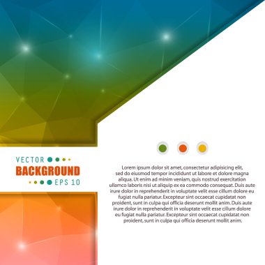 Web ve mobil uygulamalar, sanat şablon tasarımı, kartvizit Infographic, renk sayfa, broşür yaprak, serin afiş, kitap, poster, kapak, el ilanı için yaratıcı soyut kavram vektör kitapçık listesi.