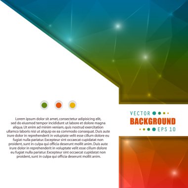 Web ve mobil uygulamalar, sanat şablon tasarımı, kartvizit Infographic, renk sayfa, broşür yaprak, serin afiş, kitap, poster, kapak, el ilanı için yaratıcı soyut kavram vektör kitapçık listesi.