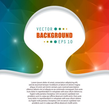 Web ve mobil uygulamalar, sanat şablon tasarımı, kartvizit Infographic, renk sayfa, broşür yaprak, serin afiş, kitap, poster, kapak, el ilanı için yaratıcı soyut kavram vektör kitapçık listesi.