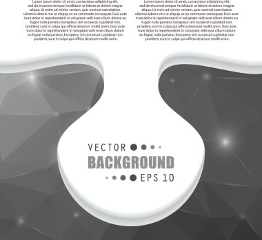 Web ve mobil uygulamalar, sanat şablon tasarımı, kartvizit Infographic, renk sayfa, broşür yaprak, serin afiş, kitap, poster, kapak, el ilanı için yaratıcı soyut kavram vektör kitapçık listesi.