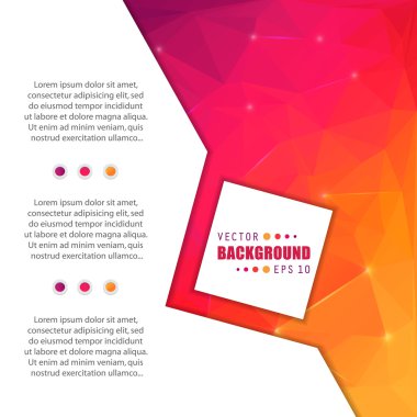 Web ve mobil uygulamalar, sanat şablon tasarımı, kartvizit Infographic, renk sayfa, broşür yaprak, serin afiş, kitap, poster, kapak, el ilanı için yaratıcı soyut kavram vektör kitapçık listesi.