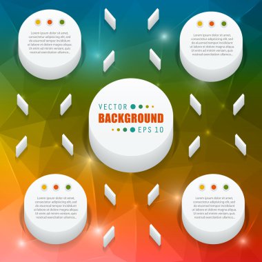 Web ve mobil uygulamalar, sanat şablon tasarımı, kartvizit Infographic, renk sayfa, broşür yaprak, serin afiş, kitap, poster, kapak, el ilanı için yaratıcı soyut kavram vektör kitapçık listesi.