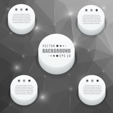 Web ve mobil uygulamalar, sanat şablon tasarımı, kartvizit Infographic, renk sayfa, broşür yaprak, serin afiş, kitap, poster, kapak, el ilanı için yaratıcı soyut kavram vektör kitapçık listesi.