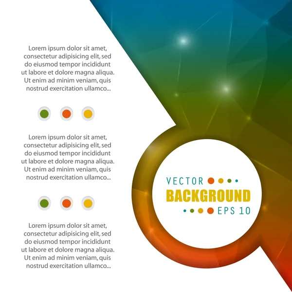 Web ve mobil uygulamalar, sanat şablon tasarımı, kartvizit Infographic, renk sayfa, broşür yaprak, serin afiş, kitap, poster, kapak, el ilanı için yaratıcı soyut kavram vektör kitapçık listesi.